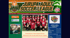 Desktop Screenshot of jurupaadultsoccer.com